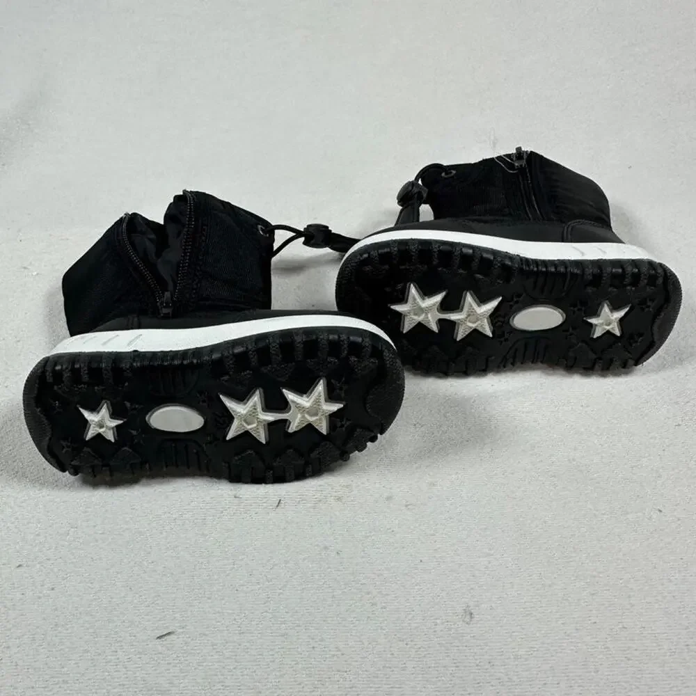 Black blue kids snow